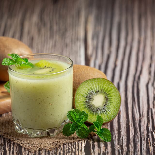 Kiwi And Mint Juice